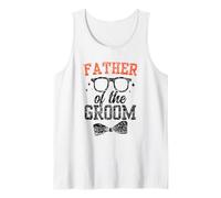 Father of The Groom Party Wedding Bachelor Tank Top