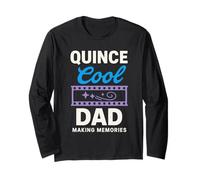 Father of The Quinceañera Quince Dad 15 Años Latino Gift Long Sleeve T-Shirt