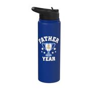 Father of the Year Buy This Man a Beer Best Dad Tee 4th July Stainless Steel Insulated Water Bottle
