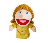 Father Puppets Toy - Realistic Plush Moveable Mouth Character, Soft Stuffed Person Figure | Interactive Storytelling For Kids Boys Girls Family Fun School Education