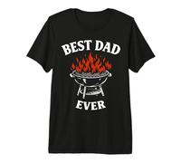 Father’s Day Barbecue Humor Retro Style Premium T-Shirt