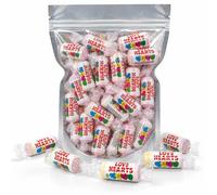 Father’s Day Gift for Dad Love Hearts Mini Rolls 500g, Romantic Sweets Individually Wrapped Multipack, Treats for Loving Father, Assorted Pick and Mix for Gift for Him, Grandad, Stepdad & Papa, (500g)