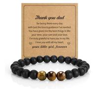 Father‘s Day Gifts from Daughter Thank You Dad Bracelet Birthday Valentines Day Easter Thanksgiving Halloween Retirement New Years Christmas Stocking Stuffers Best Parents Gift Ideas for Dad Daddy
