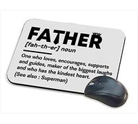 Father’s Day Presents Father Life Noun Sentimental Definition Funny Birthday Gift from Son or Daughter to Him, Dad, Daddy, Papa, Pops, Mouse Pad/Mat, PC/Computer Accessories.