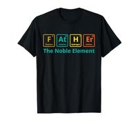 Father Science Periodic Table Noble Element Chemistry Dad T-Shirt