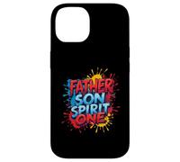 Father Son Spirit One Christian Family Faith Unity Splatter Case for iPhone 14