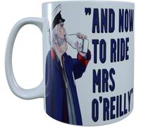 Father Ted TV Series Mug and Now to Ride Mrs O'Reilly Quote