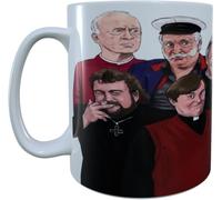 Father Ted TV Show Mug Cast Retro 90s British Comedy Series Gifts