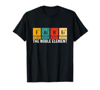 Father The Noble Element Chemistry Periodic Table Joke T-Shirt