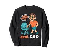 Fatherhood FROM RAD DUDE TO COOL DAD Funny Soon-to-be Dad Sweatshirt