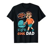 Fatherhood FROM RAD DUDE TO COOL DAD Funny Soon-to-be Dad T-Shirt