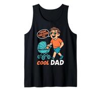 Fatherhood FROM RAD DUDE TO COOL DAD Funny Soon-to-be Dad Tank Top
