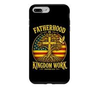 Fatherhood is Kingdom Work Christian Dad Father's Day Faith Case for iPhone 7 Plus/8 Plus