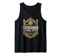 Fatherhood is Kingdom Work Proverbs 22:6 Dad Faith Tank Top
