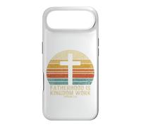 Fatherhood is Kingdom Work Tshirt Christian Dad Father's Day Case for iPhone Air