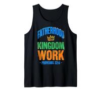 Fatherhood Kingdom Work - Proverbs 22:6 Tank Top