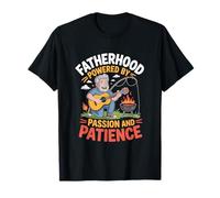 Fatherhood: Powered by Passion & Patience T-Shirt