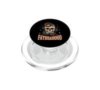 Fatherhood Vintage Husband Cool Daddy Papa Father's Day PopSockets PopGrip for MagSafe