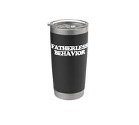 Fatherless Behavior -Funny Saying Sarcastic Girls Women Cute Stainless Steel Insulated Tumbler