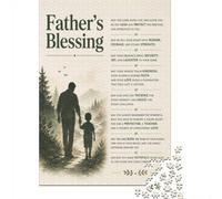 Father's Blessing Inspirational Wall Art Jigsaw Puzzle, 1000 Piece