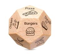 Father's Dad Gifts from Wife Daughter Son, Date Night Dice Couples Gift for Him Her, Dinner Decider Dice, Anniversary Birthday Valentine's Day for Husband Wife Boyfriend Girlfriend Women Men