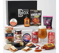 Father's Day BBQ & Beer Hamper, 2 Beers and 7 BBQ Items, Father’s Day Craft Beer Gift Set for Dad - Gourmet Barbecue Sauces, Seasonings, Spicy Hot Sauce & Savoury Snacks - Gift Hampers by FodaBox