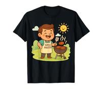 Father's Day BBQ Chef Funny Backyard Grill Dad BBQ Dad T-Shirt