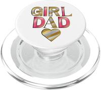 Father's Day Birthday Girl Dad, Dad of Daughter's PopSockets PopGrip for MagSafe