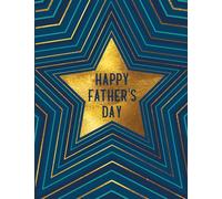 Father's Day Card, A Classic Bright Father's Day Card - 8 x 6 inches - Piccadilly Greetings