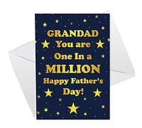 Fathers Day Card CUTE Love Cheeky Grandad Grandparent Card From Grandchildren