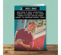 Father's Day Card Dad Was A Real Handyman