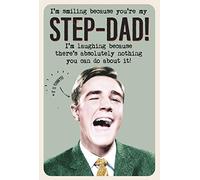 Father's Day Card For Step-Dad, Humorous Step-Dad Father's Day Card.