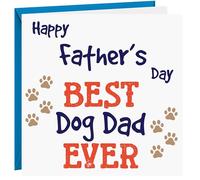 Father's Day Card From Your Pet - Best Dog Dad Ever Funny Father's Day Card for Dad from Fur Baby