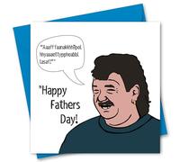 Fathers Day Card Funny Clarkson's Farm Gerald Happy Father's Day Charity Card Celebration 145mm x 145mm Square with Envelope