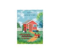 Father's Day Card, Garden View Father's Day Card - 8 x 6 inches - Piccadilly Greetings