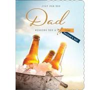 Father's Day Card, Just for You Dad - 8 x 6 inches - Avant Garde Studios