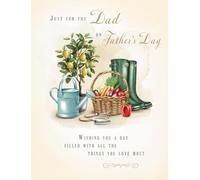 Father's Day Card, Just for You Dad Traditional - 8 x 6 inches - Piccadilly Greetings