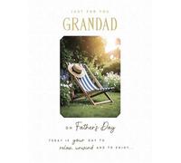 Father's Day Card, Just For You Grandad - 8 x 6 inches - Piccadilly Greetings
