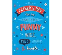 Fathers Day Card One Day I Hope To Be Funny Kind Wise Lovely Verse