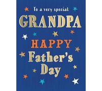 Father's Day Card, To a Very Special Grandpa - 8 x 6 inches - Piccadilly Greetings