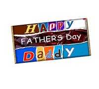 Fathers Day Chocolate Bar Wrapper Novelty Gift Present For Daddy Father Dad CH-240-N (without chocolate bar)