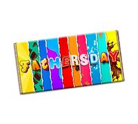 Fathers Day Chocolate Bar Wrapper Novelty Gift Present for Daddy Grandad Stepdad #001 (without chocolate)