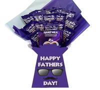 Fathers Day chocolate bouquet hamper gift box (Compatible with CADBURY BUTTONS)