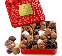 Fathers Day Chocolate Gift Basket, Gourmet Chocolates Variety Snack Box, Assorted Food Arrangement Platter, Birthday Present, Holiday, Corporate Parties, Sympathy, Candy Gifting Idea, Him, Her, Men