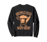 Fathers Day Cooking Chef Best Dad Ever Pastry Cook Papa Sweatshirt