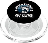 Father's Day Fishing Fisherman Catfish Tremble PopSockets PopGrip for MagSafe