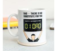 Father's Day Football Scoreboard Mug