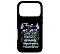 Fathers Day For Dad In Heaven In Memory Of My Dad My Angel Case for iPhone 17 Pro