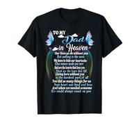 Fathers Day for Dad in Heaven in Memory of My Dad My Angel T-Shirt