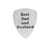 Fathers Day Gift for Mens Guitar Pick I couldn't Pick a Better Dad Guitar Gifts for Father Daddy Dad Papa (Father-3)